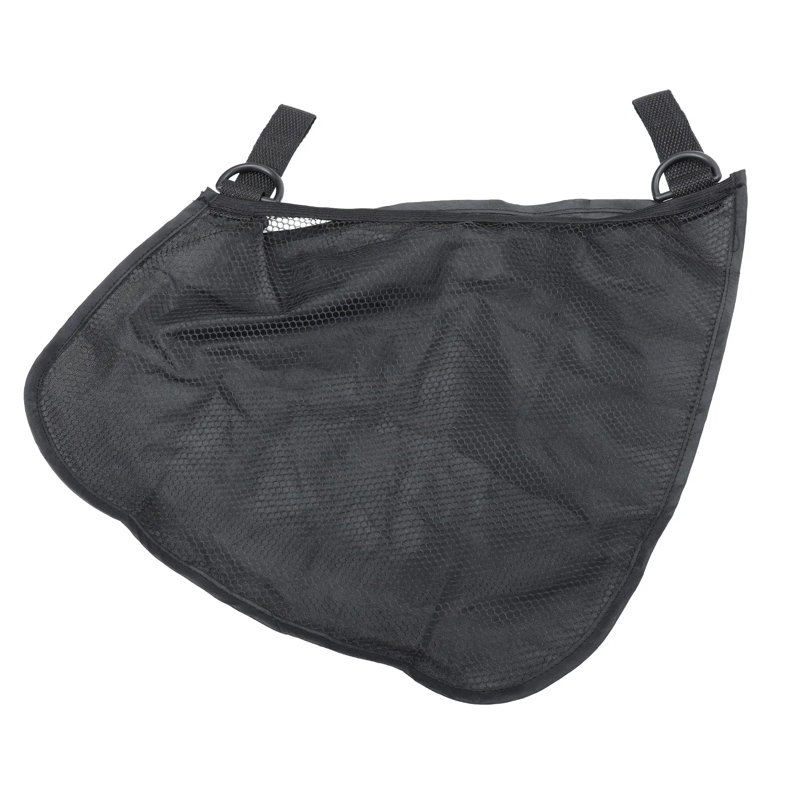 Stroller Hanging Mesh Organizer Bag for Baby Essentials Diaper Storage Pouch with Anti-Slip Hook Stroller Accessories Bag