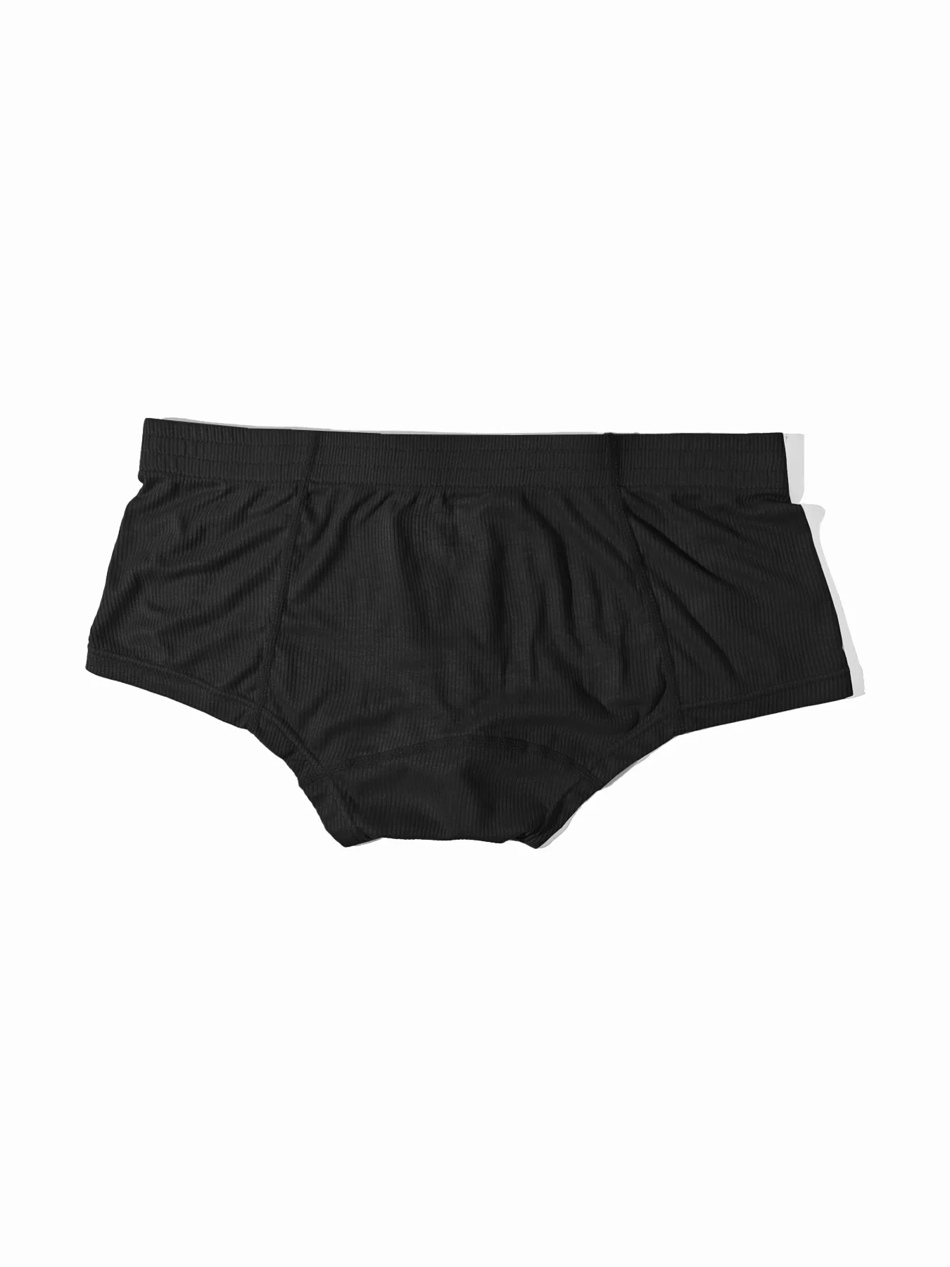 Herren Komfortable Slim Fit Flache Unterwäsche Synthetische Baumwolle Hohe Elastizität Knopf-Dekoration Einfarbige Unterwäsche – Detail 15