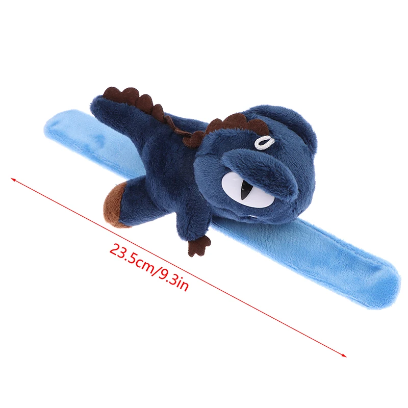 Cartoon Tyrannosaurus Plush Clap Circle Toy Dinosaur Doll Wristband Slap Bracelet Hand Clap Ring Year Of The Dragon Gifts