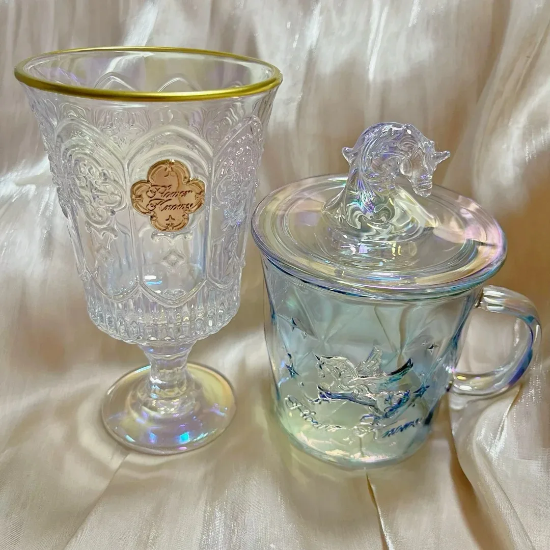 Flower Knows the 6 Th Anniversary Surrounding Unicorn Cup Cupid Handheld Mirror Table Mat Carpet mirror decoration  makeup