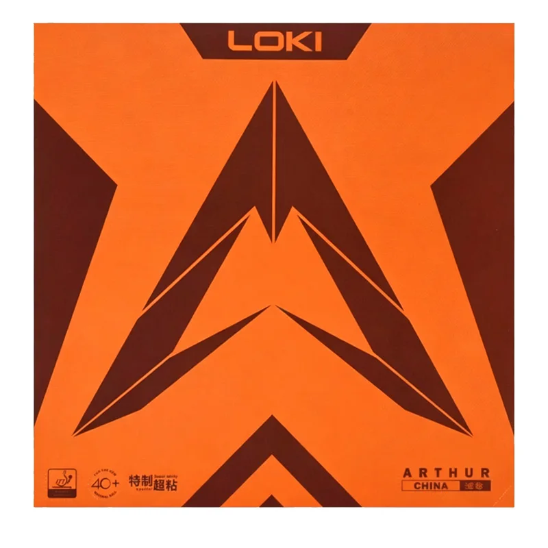 LOKI Arthur China Tischtennisbelag Klebrig Professioneller Tischtennisbelag mit Voreingestelltem Kuchen-Schwamm – Detail 1
