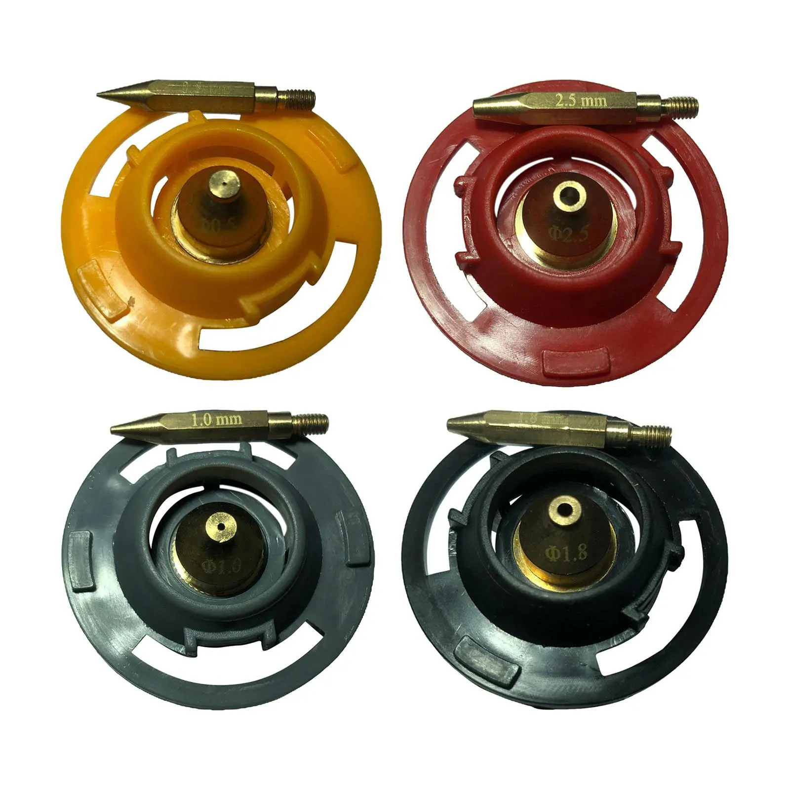 Ugelli per vernice Spray elettrica 0.5/1.0/1.8/2.5mm ugelli di dimensioni assortite per pistola a spruzzo di vernice forniture per mobili fai da te per la casa