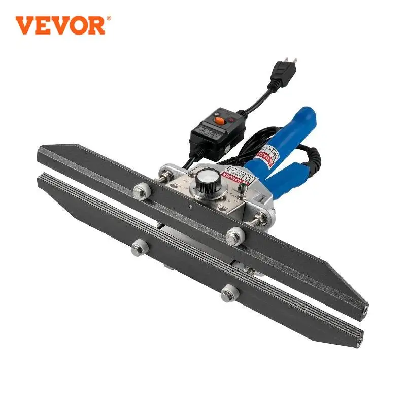 

VEVOR FKR-400 16 Inch Heat Crimp Sealer Bag Crimper Hand Held Temperature Control For Mylar Aluminum Foil Kraft Cellophane Bags