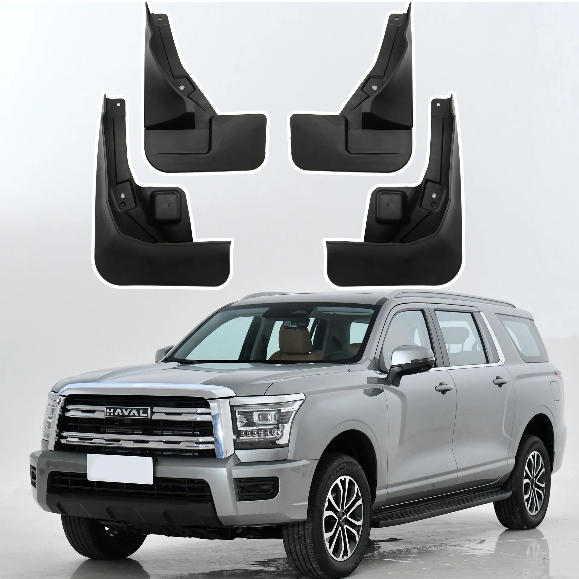 

4pcs/set Exterior Mudguards For Haval H5 2023 2024 Mud Guards Mud Flaps Mudflaps Tire Mud Wheel Fenders Stylines Accessories