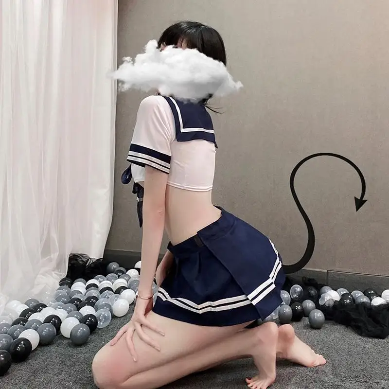 

Sexy Cosplay Lingerie Student Uniform School Girl Lady Erotische Suit