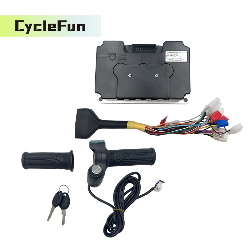

ND72450 FarDriver Programmable Sine Wave Controller Kit With Bluetooth and Twist Throttle with key Scooter Motor Accessories
