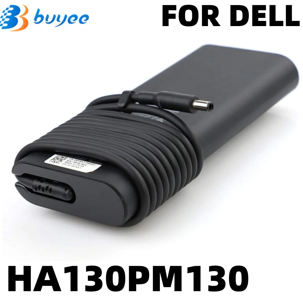 

Genuine HA130PM130 DA130PM130 130W Tip 4.5mm Slim Power AC Adapter For Dell XPS 15 Precision M3800 06TTY6 0RN7NW Laptop Charger