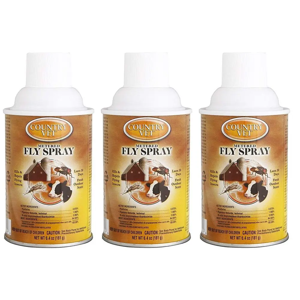 

Triple Pack of 6.4 oz Metered Spray Cans