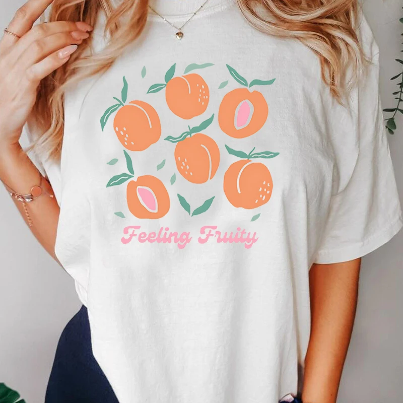 

Feeling Fruity Lesbian T Shirt Women Men Subtle Progress Pride T-Shirt Summer Short Sleeve LGBTQ Tshirt Cotton Womans Clothing