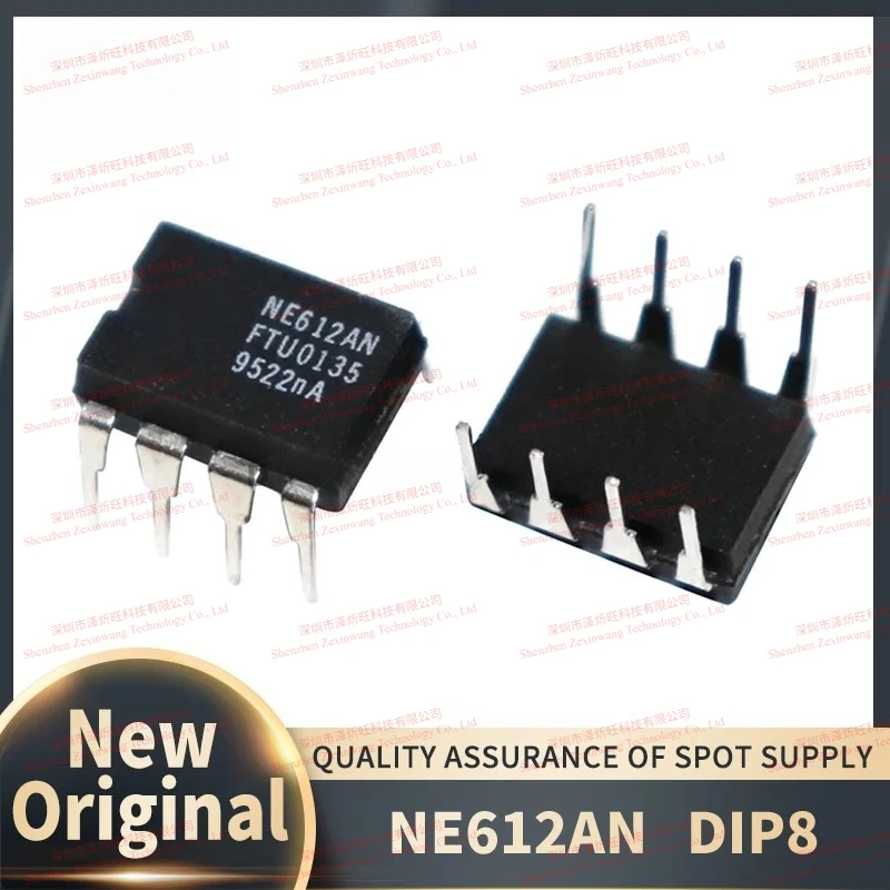 (5Pcs-20Pcs/Lot)  100% New Original NE612AN NE612 DIP-8 Chipset