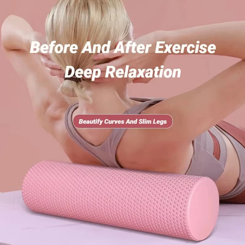 

Solid Type Floating Point Foam Shaft Muscle Relaxation Professional Leg Slimming Roller Round Eva Foam Cylinder Enhanced Home