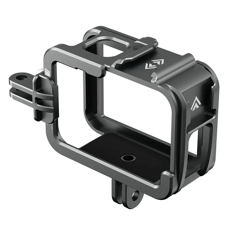 

TELESIN Horizontal And Vertical Shooting Aluminum Cage Protective Frame Is Suitable For GOPRO12/11/10/9 Durable