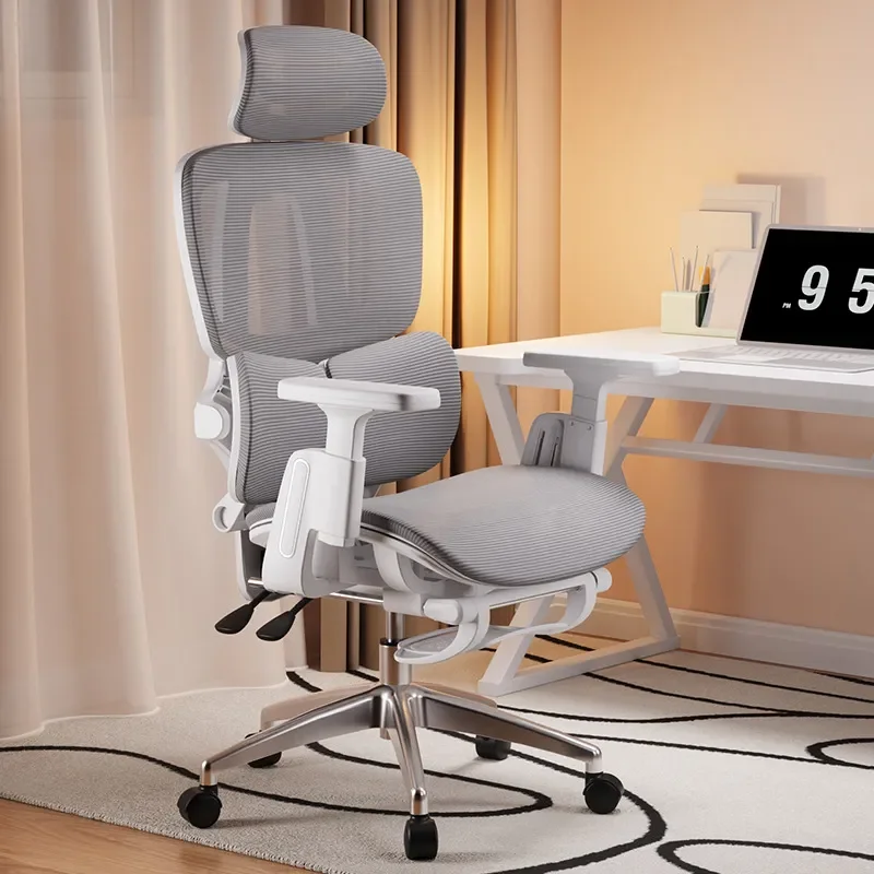 Ergonomic Office Chair Breathable Mesh Computer Gaming Chair Comfortable Home Desk Seat for Work Study and Esports view 2