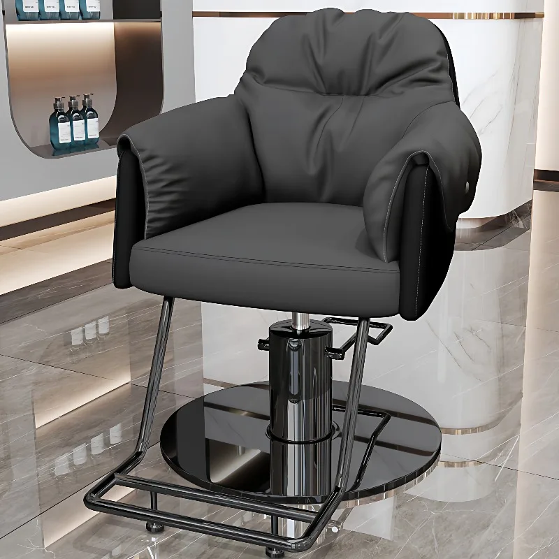Manicure Relaxing Barber Chair Comfortable Hairdresser Barber Chair Minimalist Styling Cadeira Ergonomica Commercial Furniture