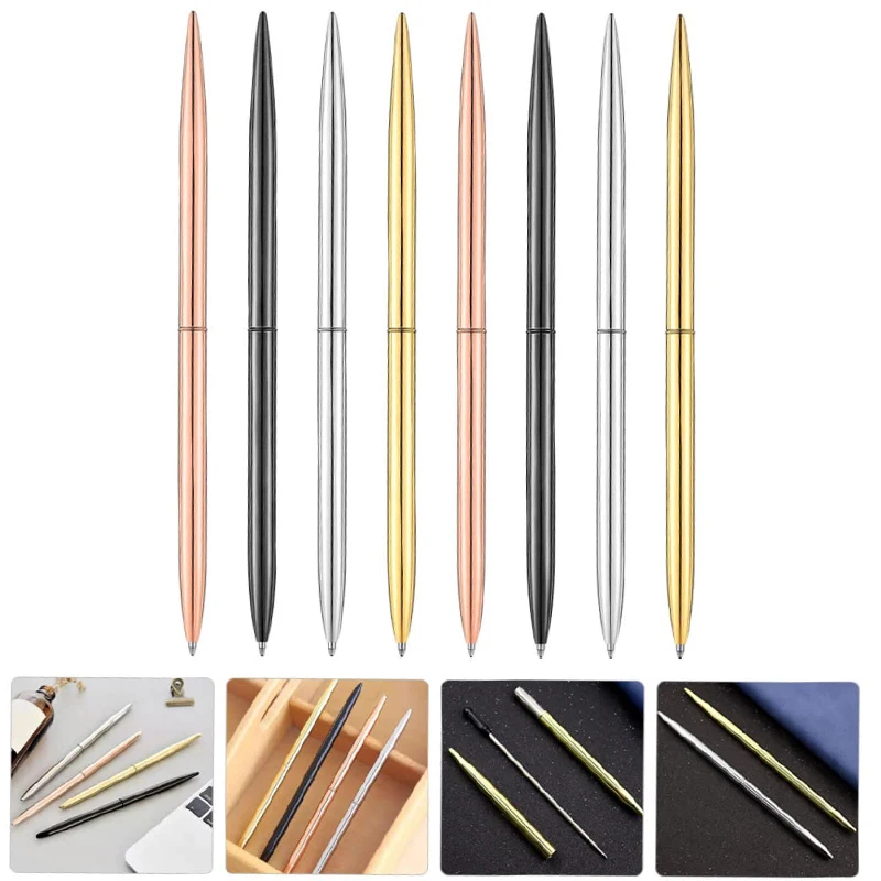أقلام حبر جاف خفيفة الوزن قابلة للسحب ، حبر أسود ، عمل ، مكتب ، طلاب ، معلمون ، نحيفة ، قابلة للسحب ، هدية ، 20