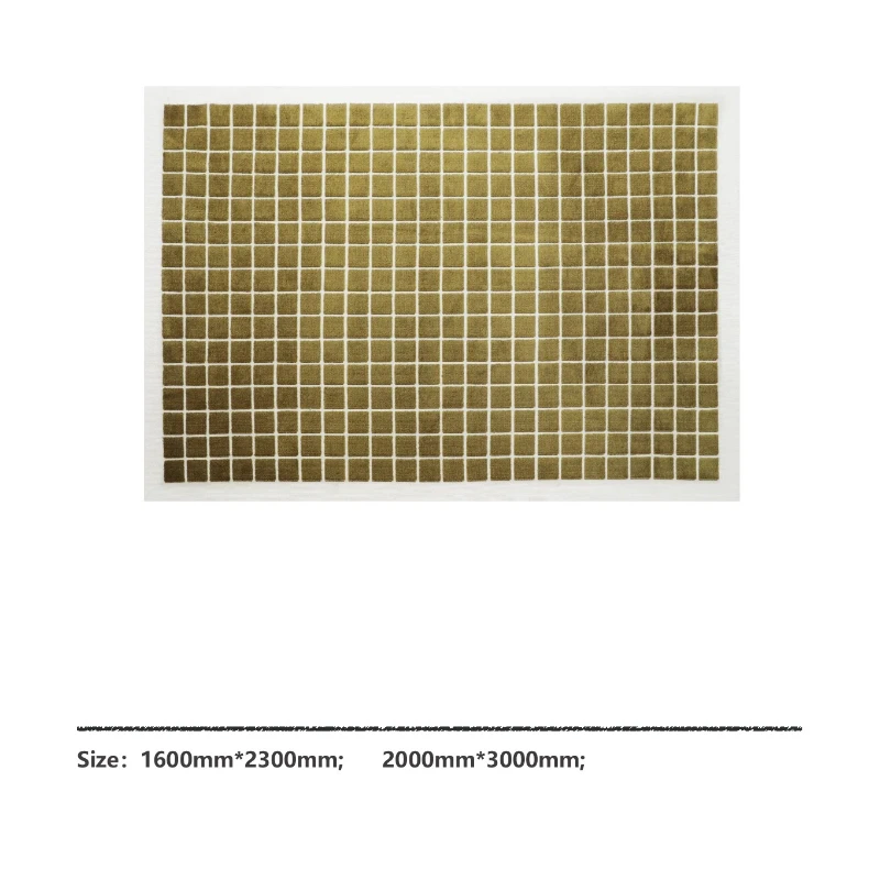 

Matcha raw chocolate super soft polyester stroking cats carpet sofa living room bedroom cloakroom simple
