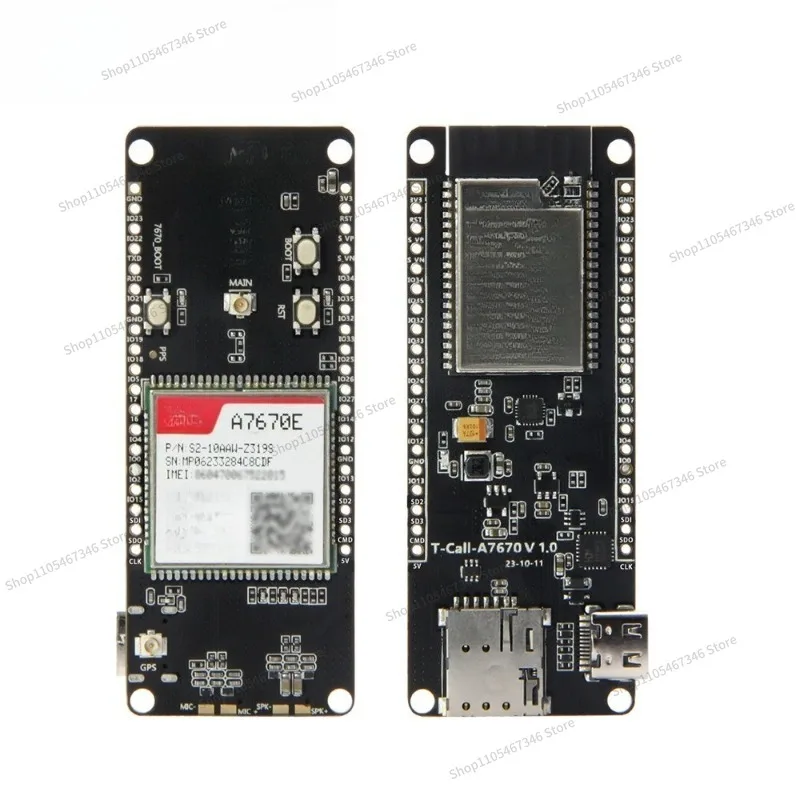 For T-Call A7670 4G 2G ESP32 Development Board A7670E LTE GSM Module
