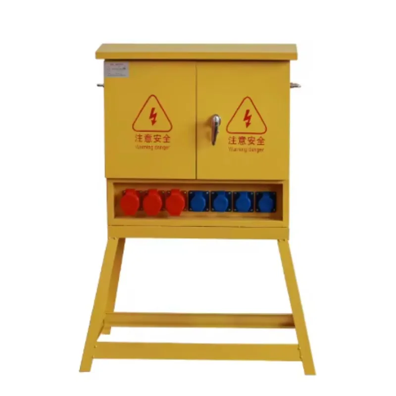 Construction Site Secondary Tertiary Distribution Box Outdoor Rainproof Temporary Power Enclosure Factory Direct Sales