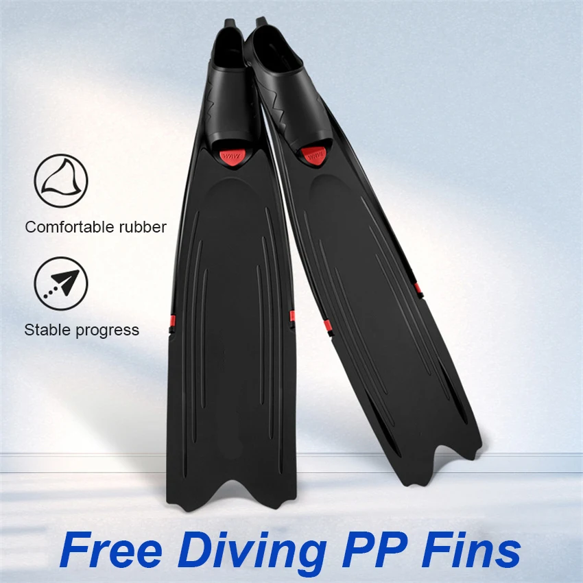 

Professional Long Swimming Fin Adult Snorkel Foot Flippers Youth Free Diving Fins Water Sport Lightweight Equipment