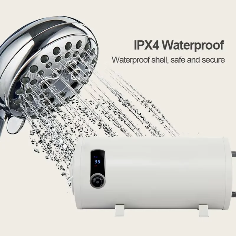 TYTXRV 6L DC12V/AC220V Водонагреватели для автодома Настенные электрические водонагреватели Интеллектуальный контроль температуры для кемпера на открытом воздухе