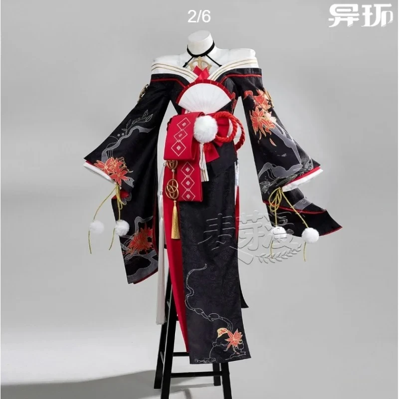 

Hotori Cosplay Costume Game Neverness to Everness NTE Halloween Chinese Style Sexy Dress Sock Prop Accessories Women Full Set