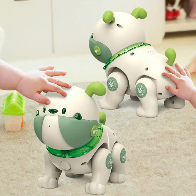 Intelligent Robotic Dog Toy Intelligent Singing Robot Dog With Light Smart Animals Boys Girls Toy For Cognitive Development Toy