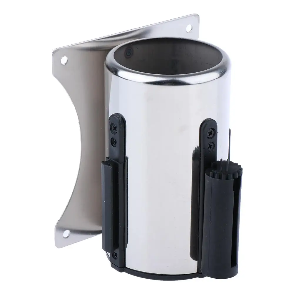 Retractable Tape Barrier Safety Crowd Control Nylon Ribbon Stanchion for Exhibition Venue Art Gallery