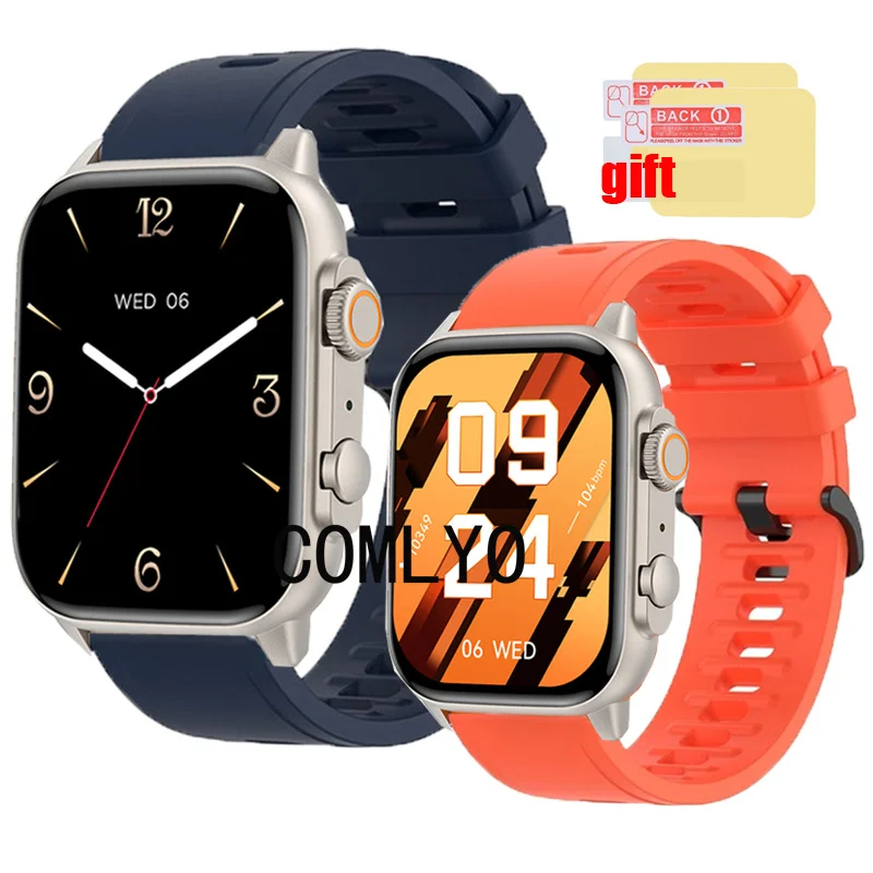 Silicone Band For COLMI C81 Strap Smart Watch Soft Sports Band Wristband Bracelet Screen Protector Film