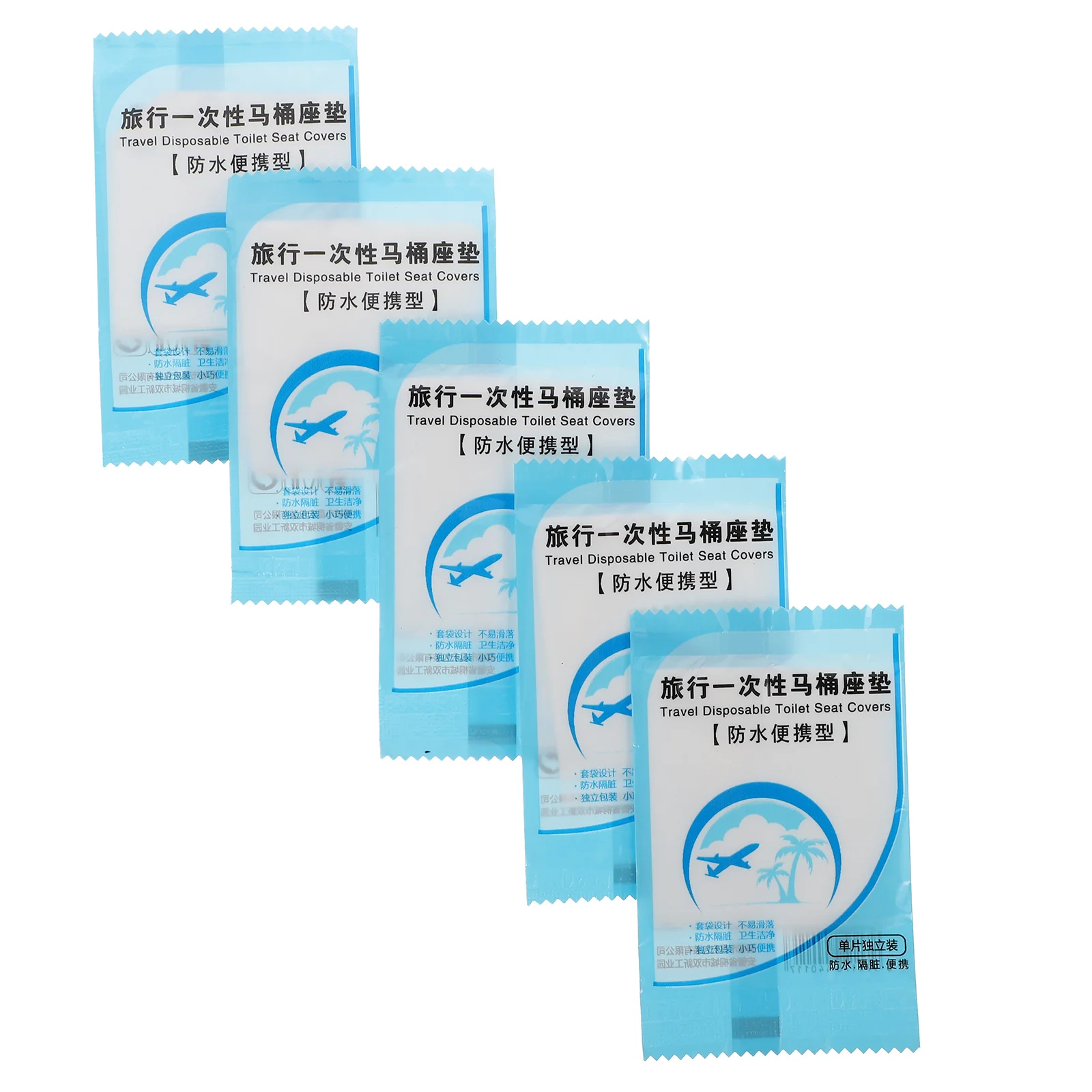 

100Pcs Toilet Seat Covers Disposable Premium Material Skin Friendly Water Barrier Portable Travel Business Trip Toilet Paper