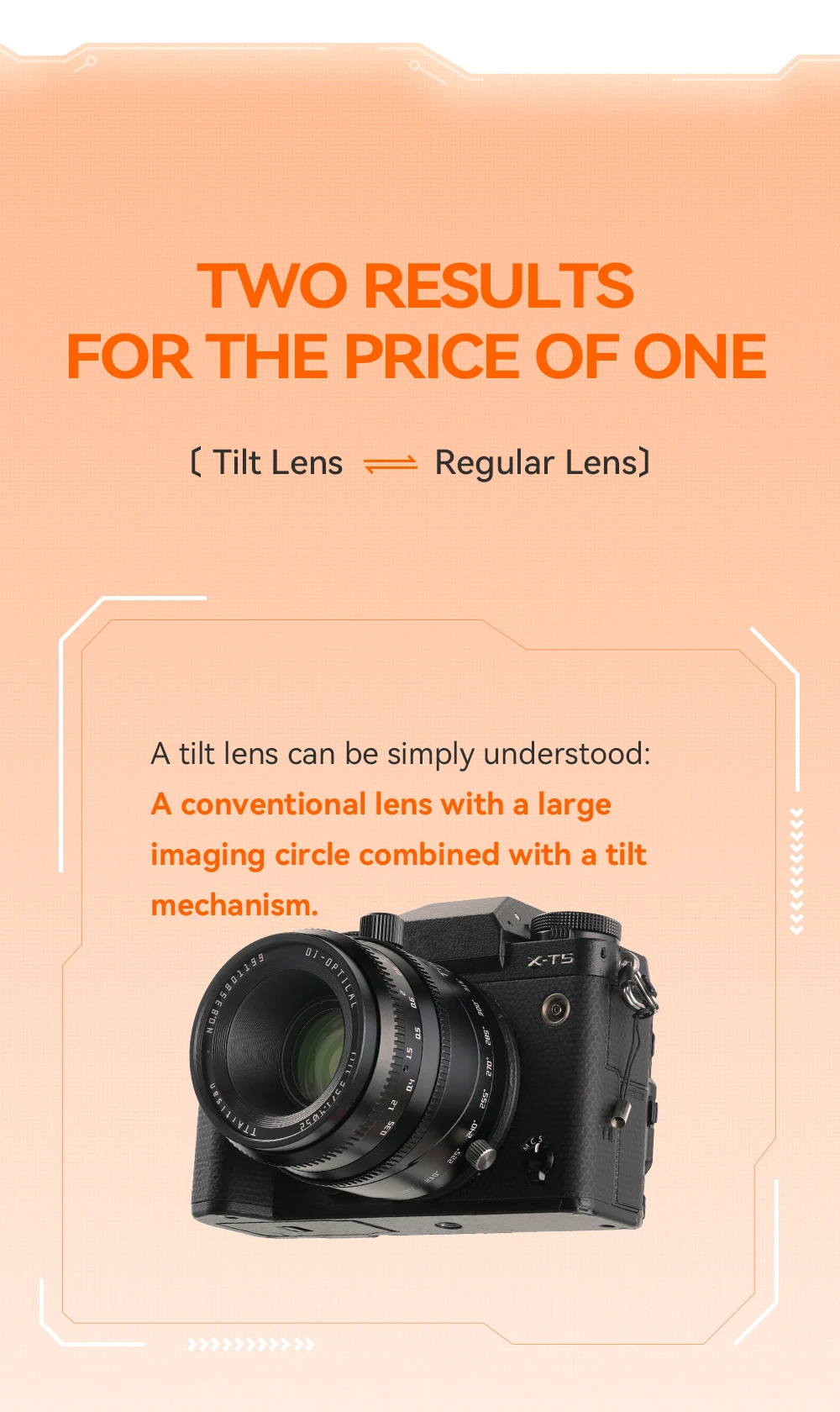 TTArtisan 35mm F1.4 APS-C Tilt-Objektiv mit Großer Blende für Sony E Nikon Z Fuji X M43 Canon R EOSR A6600 A7C XT50 XM5 R50 R6 Z6 Z7 ZF – Detail 8