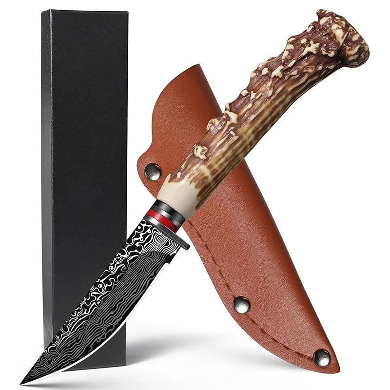 Cuchillo pequeño para exteriores, cuchillo para carne, cuchillo para fruta, afilado y de alta dureza, barbacoa para acampar, cuchillo para recoger carne, cuchillo pequeño