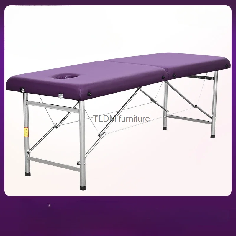 Folding Salon Massage Bed Pedicure Tattoo Portable Mattresses Beauty Bed Headboards Bench Cama Masaje Massage Furniture LJ50MB