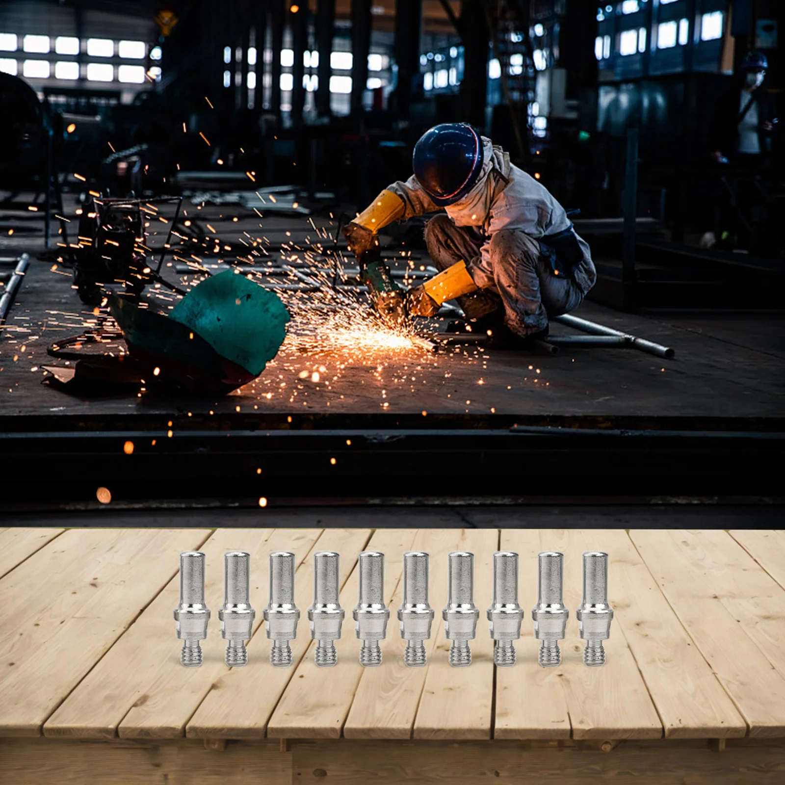 

Набор компонентов для горелки: Десять высокопроизводительных электродов (артикул WSP061000), разработанных для оптимизации эффективности