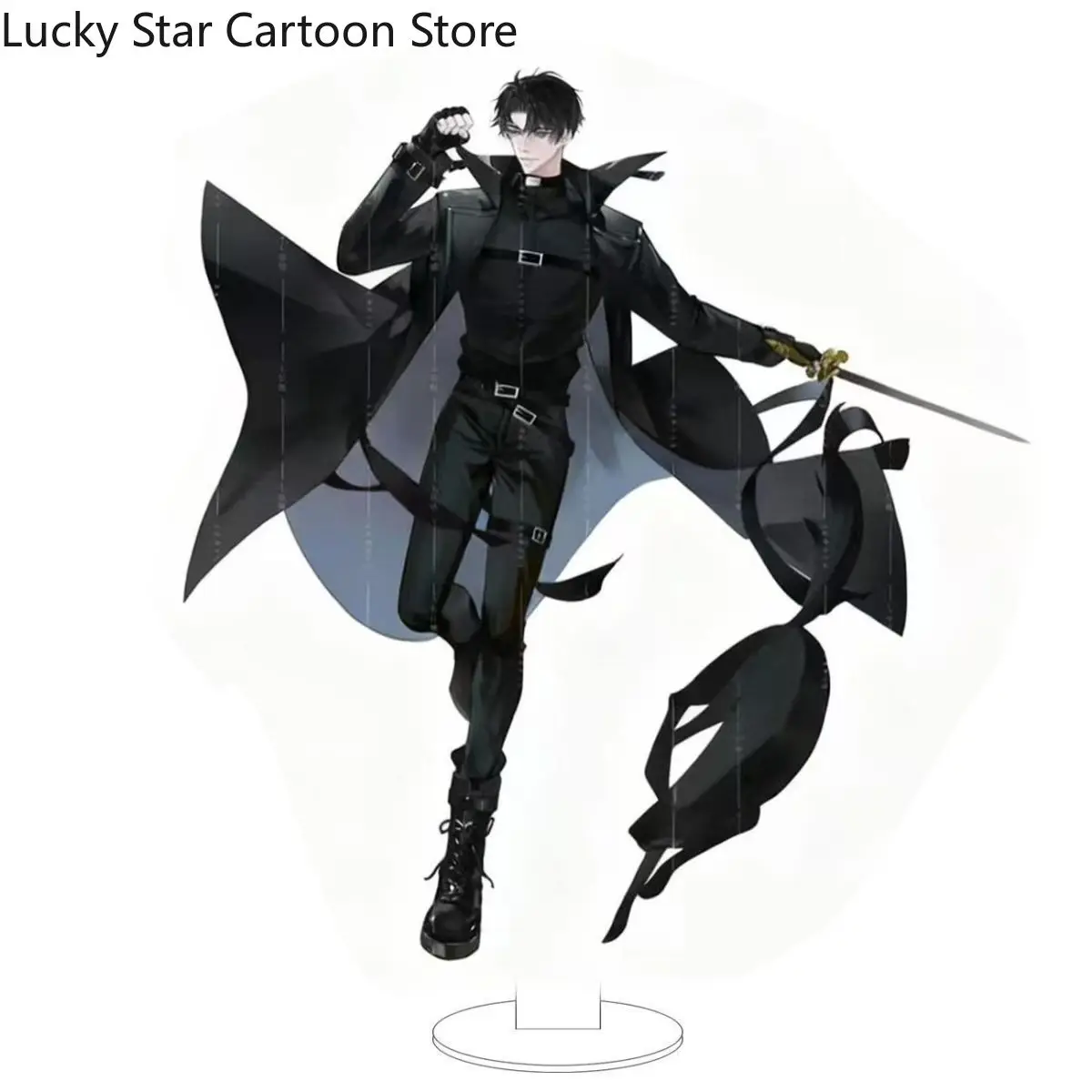 قارئ متعدد العلوم نقطة نظر كيم دوكجا يو جونغهوك الاكريليك حامل نموذج لجسم لوحة تأثيري الكرتون سطح المكتب ديكور المشجعين هدية