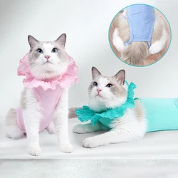 Cat Recovery Suit Sterilization Post-Operative Clothes Prevent Lick After Surgery Recovery Protection Suit Cat Weaning Bodysuit