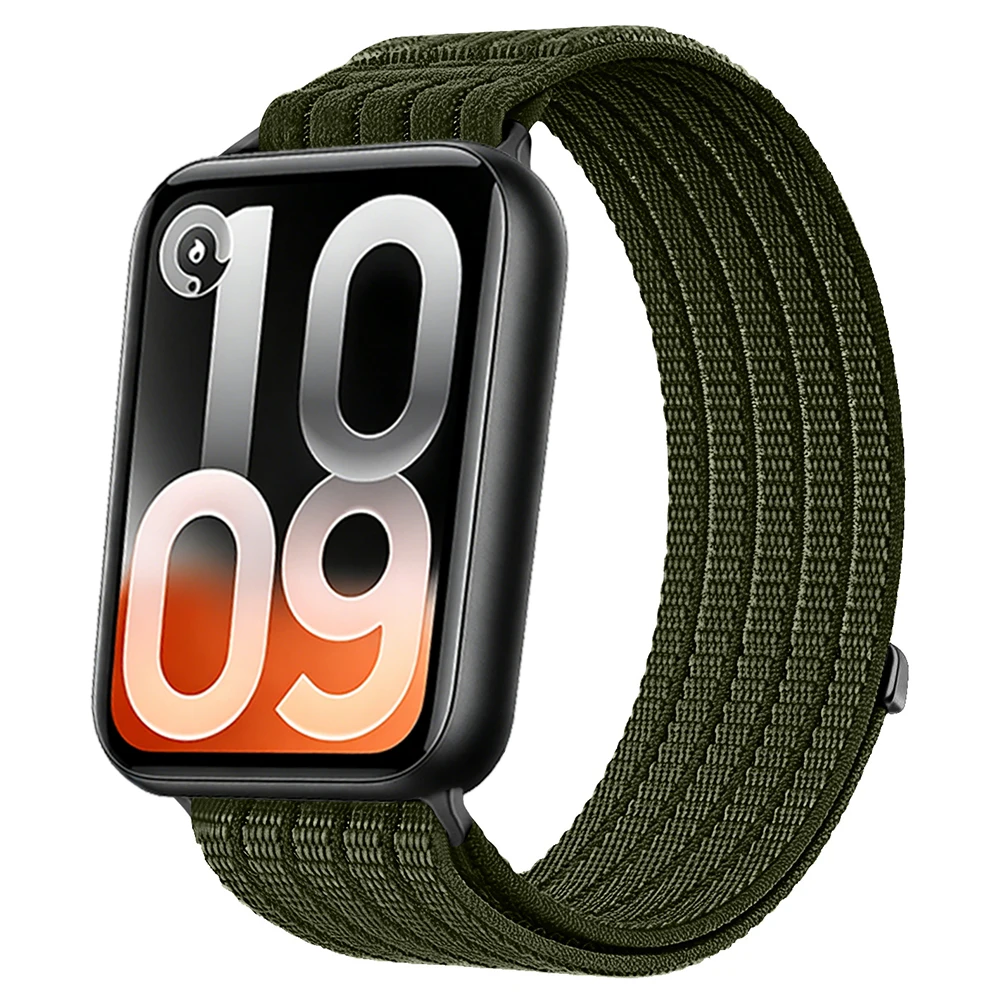 Nylon-Geflochtenes Armband für Xiaomi Mi Band 10 Pro/9 Pro/8 Pro Sport Atmungsaktives Ersatz-Armband für Redmi Watch 6/5/4 Zubehör