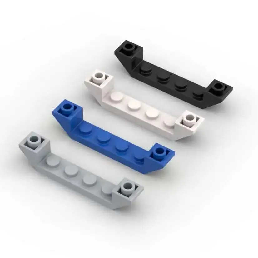MOC 10PCS 52501 Inverted 45 Classical Adaptive Building Blocks 6x1 With 1x4 Cutout Slope Brick Toy Adults Boys Special Day Gifts