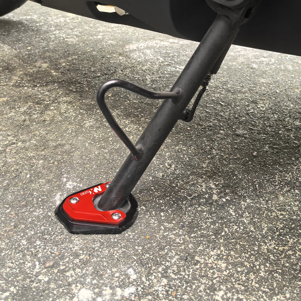 For Honda CBR650R CB125R CB650R CBR500R CB500X CB500F NX400 NX500 CL500 2018-2025 Motorcycle Kickstand Side Stand Extension Pad