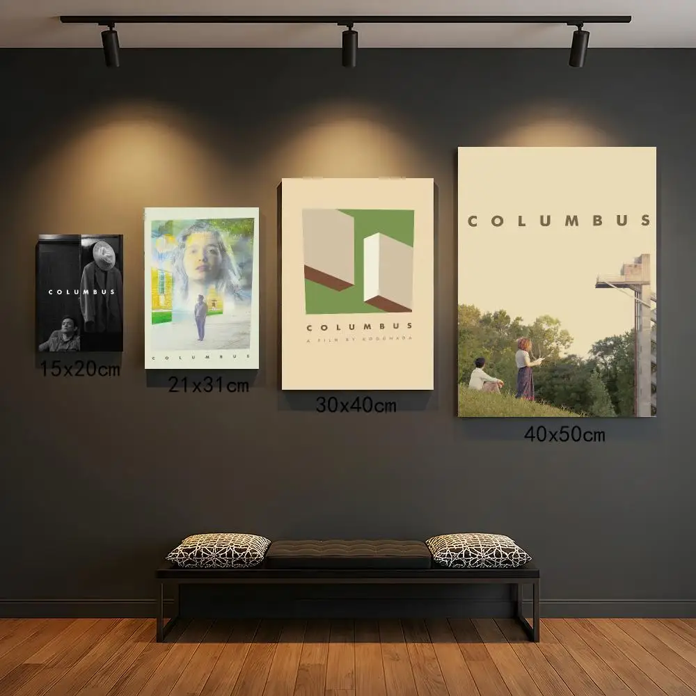 classic movie C-Columbus-S Poster Peel and Stick Wall Art for Cafe Office Bar and Home Decoration