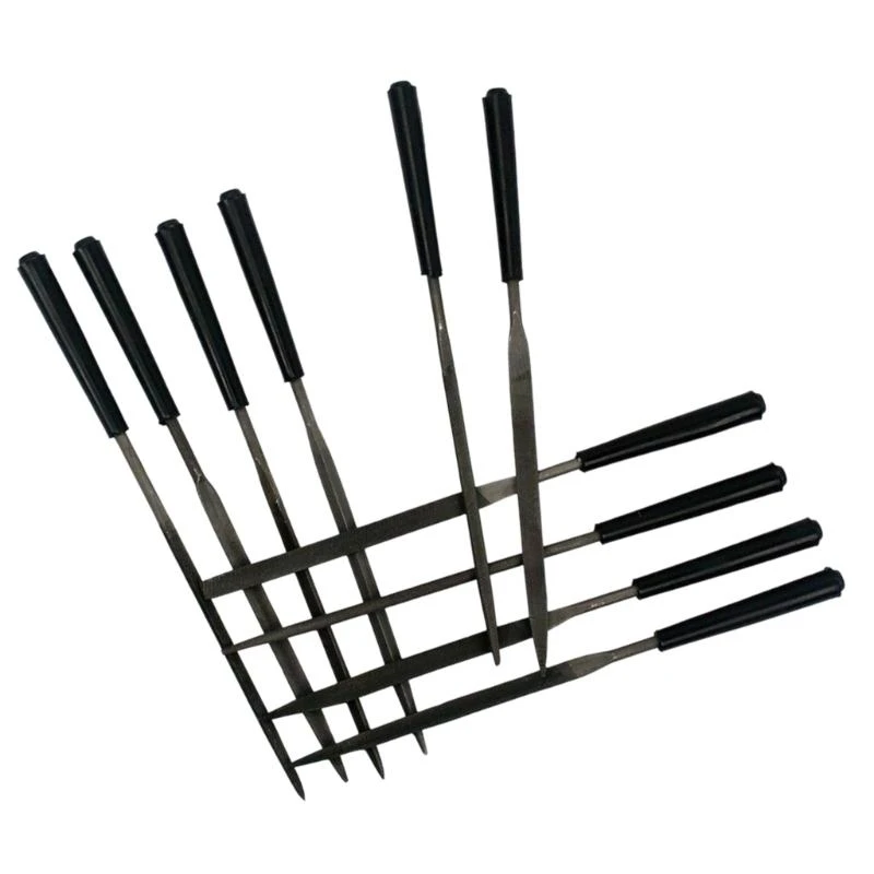 Needle File Set Guitar Saddle Nut Repair Tools Sharpening Grinding Carving