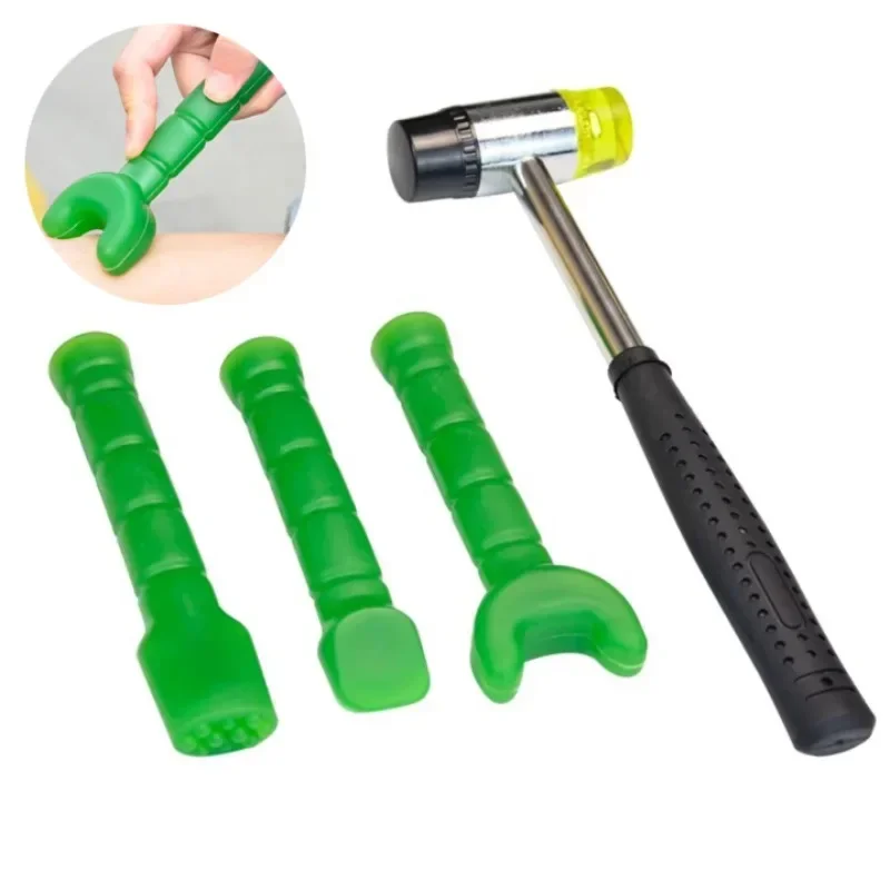 

Manual Hammer Massager Tool Traditional Chinese Medicine Knocking Meridian Neck Shoulder Lumbar Muscle Pain Relief Massage Stick