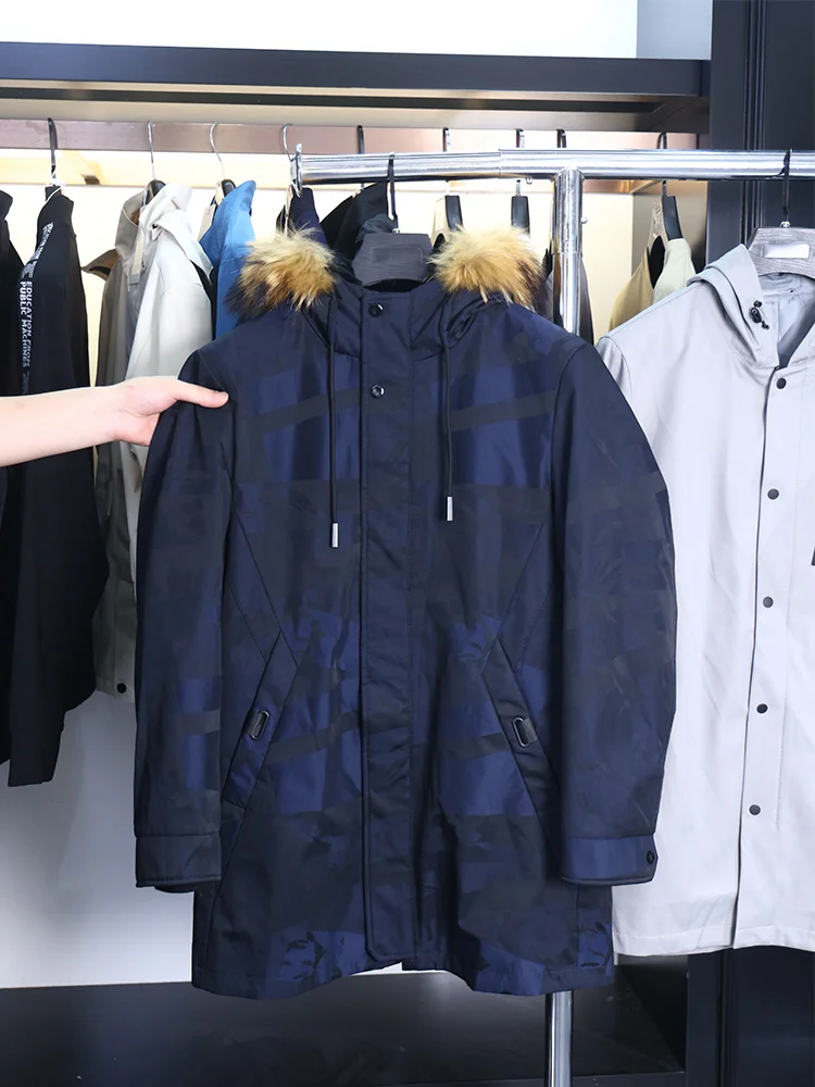 Chaqueta de Invierno para Hombre Homesi, Moderna, Cómoda, con Capucha y Forro de Peluche, sin Marca Registrada