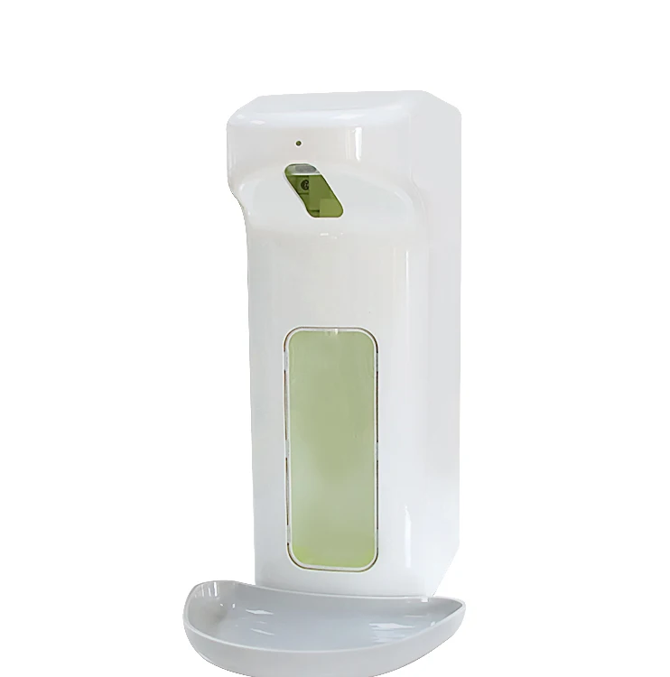 Wall Montado Touchless Mão Desinfetante Dispenser, Drip Tray, Sensor Inteligente