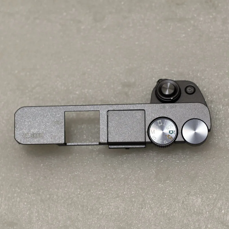 جديد كامل غطاء علوي assy مع وضع عجلة و فلاش إصلاح قطع غيار سوني ILCE-6000 A6000 كاميرا