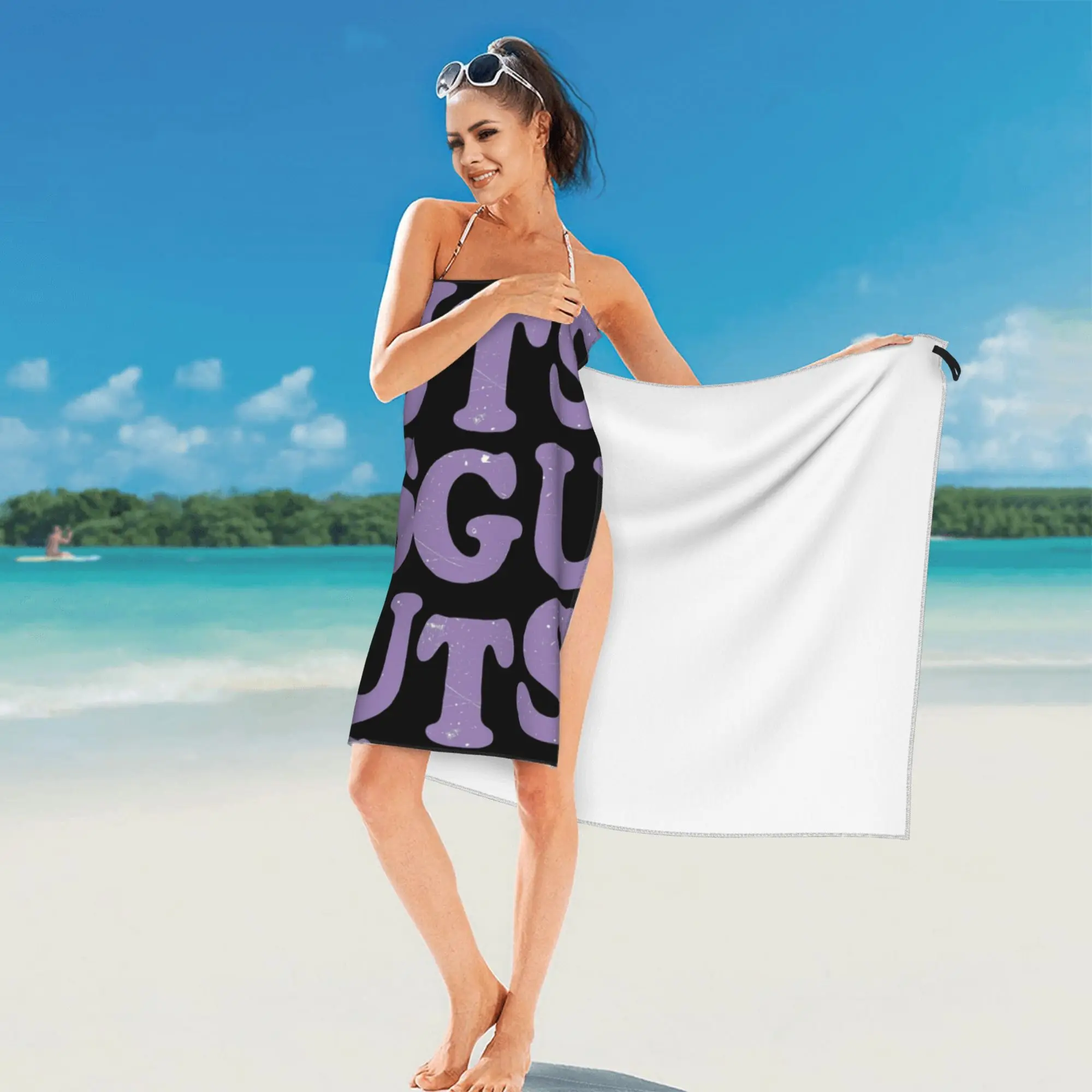 Olivia Guts World Tour  Beach Towel Soft Microfiber Quick Dry Absorbent Quick Towels For Pool