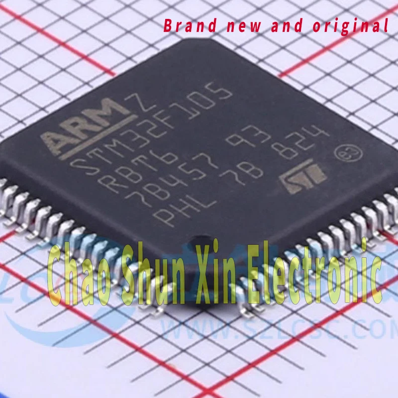 Csx (1 buah) Components Lqfp-64 (10x10) komponen elektronik asli baru STM32F105RBT6