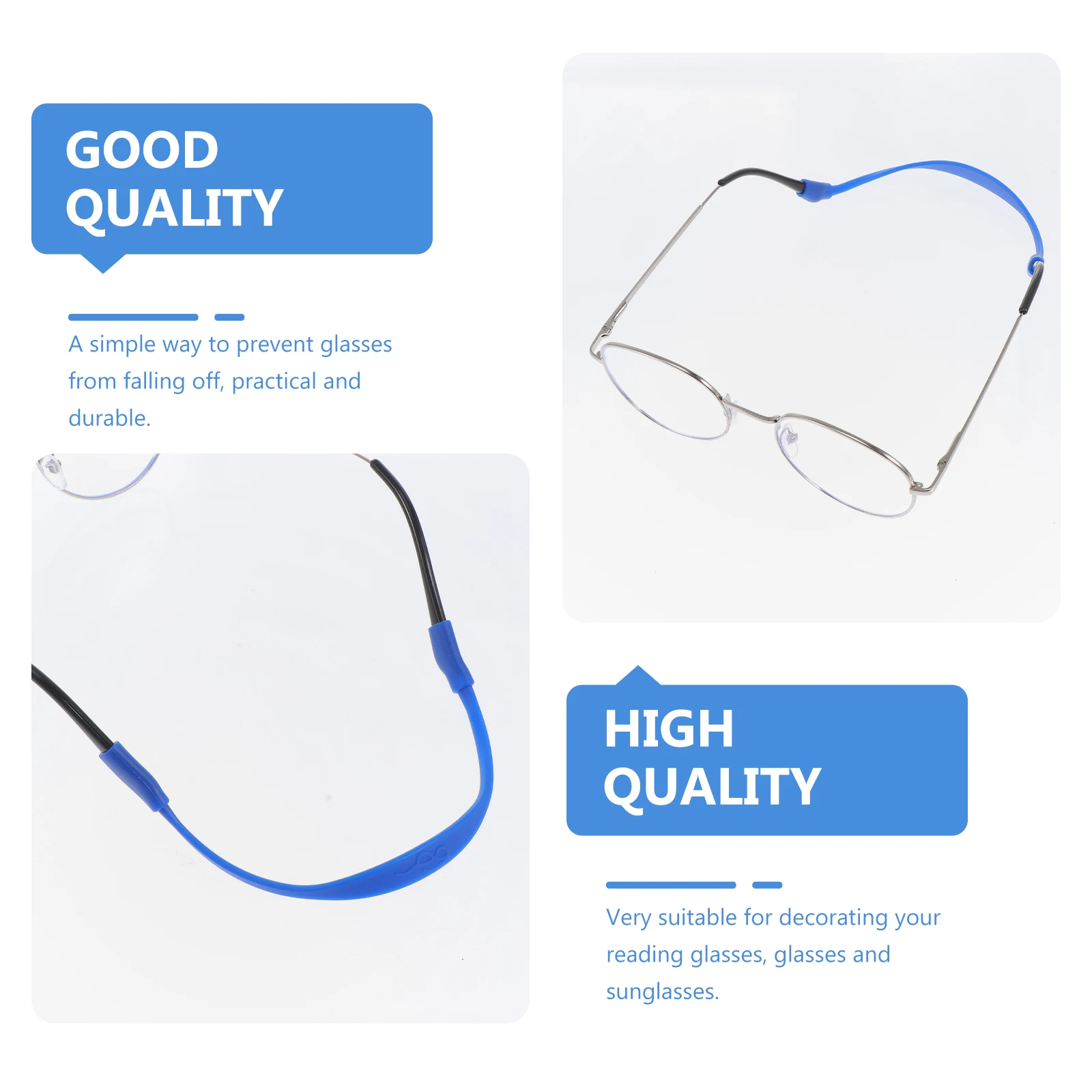 

10 Pcs Children Glasses Hanging Strap Rope Sunglasses Cord Eyewear Retainer Anti-skid Chain