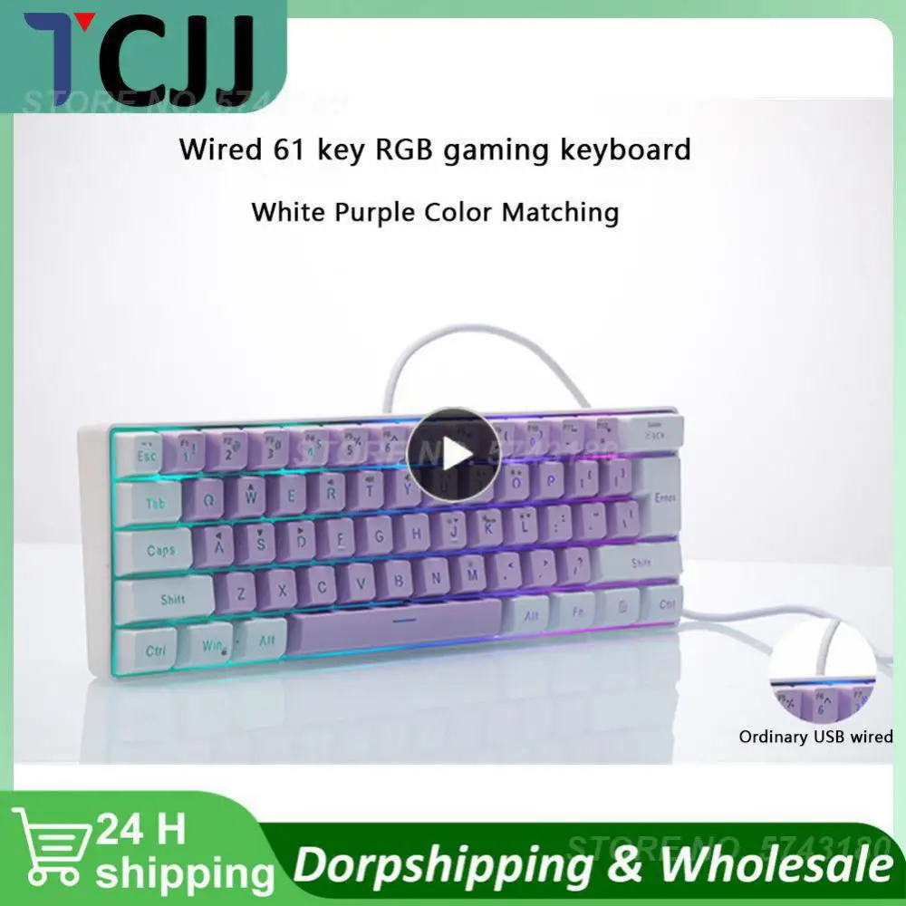 Gamakay K77 77 Keys Hot Swappable Mechanical Gaming Keyboard RGB Tyce-C Wired Gateron Switch NKRO Translucent Glass Base 32K ROM