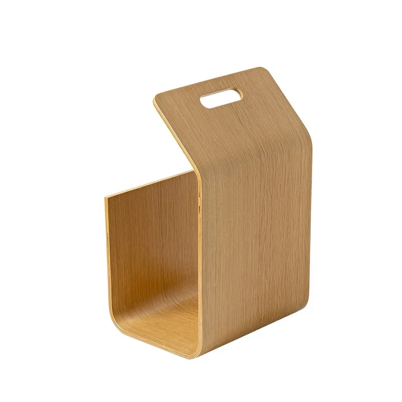 

Solid wood Nordic side few coffee table multi-functional creative living room corner few small storage bookcase