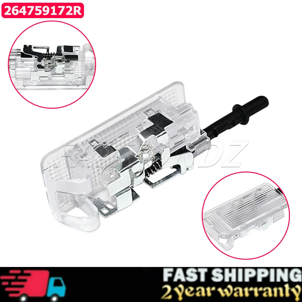 Dashboard Drawer Glove Box Storage Box Light 264759172R For Renault Clio Megane MK4 Captur Latitude 12V Car Accessories
